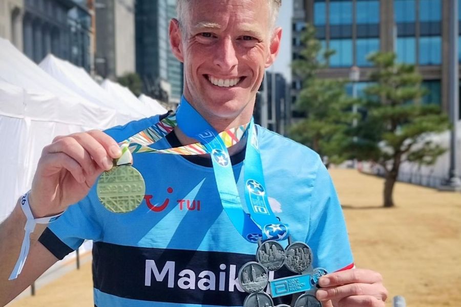 Maaikel heeft vandaag een PR gelopen in Tokyo