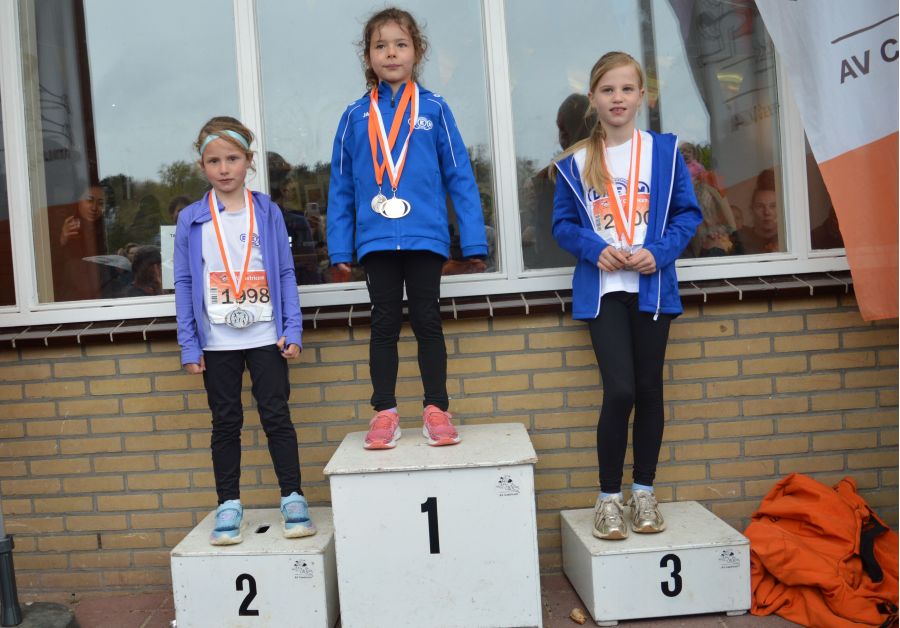 Compleet DEM podium bij eerste pupillen competitie