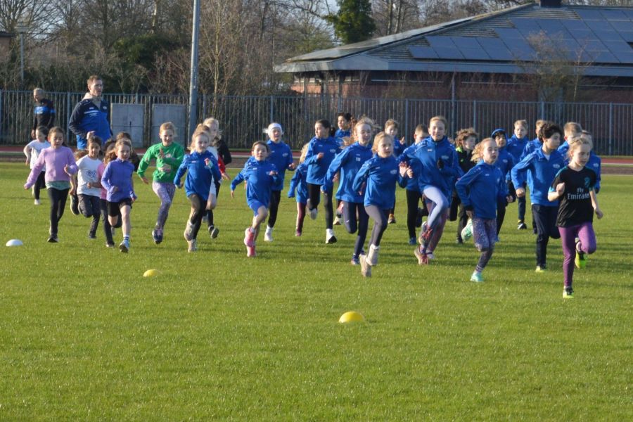 Laatste trainingscross